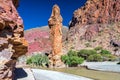 Rock Formation near Tupiza, Bolivia Royalty Free Stock Photo