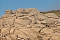 Rock formation in the Portuguese mountains