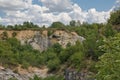 rock formation of Roka Hegy in Budapest Royalty Free Stock Photo