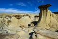 Rock formations at the Ah-shi-sle-pah Wash, Wilderness Study Area, New Mexico