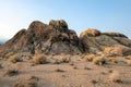 Rock Formations In The Alabama Hills Desert Near Lone Pine, California, USA