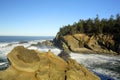 Rock formations at Cape Arago state park