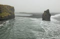 Rock formations in Cape Dyrholaey