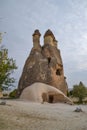 Unique Landscape of Unusual Rock Formations, Cappadocia, Turkey.