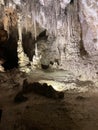 Rock Formations in Carlsbad Caverns National Park Royalty Free Stock Photo