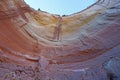 Rock formations of Echo Amphitheater near Abiquiu, New Mexico