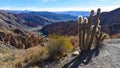 Rock formations on the El Sillar pass, Quebrada de Palala Valley near Tupiza, Bolivia, South America