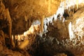 Rock formations in Harrisons cave Royalty Free Stock Photo