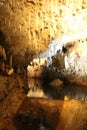 Rock formations in Harrisons cave Royalty Free Stock Photo