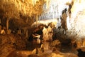 Rock formations in Harrisons cave Royalty Free Stock Photo