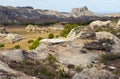 Rock formations, Isalo National Park, Madagascar Royalty Free Stock Photo