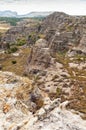 Rock formations, Isalo National Park, Madagascar Royalty Free Stock Photo