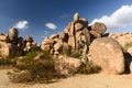 Rock formations at Joshua Tree National Park Royalty Free Stock Photo