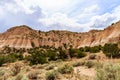 Rock formations in the Kasha Katuwe National Monument Park or Kasha-Katuwe Tent Rocks National Monument, New Mexico, USA Royalty Free Stock Photo