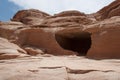 Rock formations in Madain Saleh, Saudi Arabia