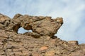 Rock formations , mountains of Oman Royalty Free Stock Photo