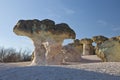 Rock formations mushrooms