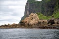 Rock formations Oki Islands, Shimane, Japan, Unesco Global Geopark, Sea of Japan Royalty Free Stock Photo