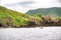 Rock formations Oki Islands, Shimane, Japan, Unesco Global Geopark, Sea of Japan Royalty Free Stock Photo