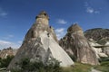 Rock Formations in Pasabag Monks Valley, Cappadocia Royalty Free Stock Photo