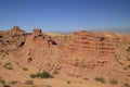 The rock formations of the Quebrada De Las Conchas, Argentina Royalty Free Stock Photo