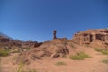 The rock formations of the Quebrada De Las Conchas, Argentina Royalty Free Stock Photo