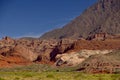 The rock formations of the Quebrada De Las Conchas, Argentina Royalty Free Stock Photo