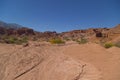 The rock formations of the Quebrada De Las Conchas, Argentina Royalty Free Stock Photo