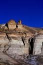 Rock formations, rocky Mountains Royalty Free Stock Photo