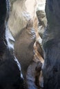 Rock formations in Saklikent canyon