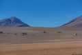 Rock formations at Salar de Uyuni, Bolivia Royalty Free Stock Photo