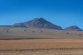 Rock formations at Salar de Uyuni, Bolivia Royalty Free Stock Photo