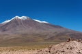 Rock formations at Salar de Uyuni, Bolivia Royalty Free Stock Photo