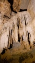 Rock formations stalactite inside the Belum caves, Kolimigundla, Andhra Pradesh Royalty Free Stock Photo