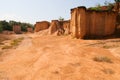 Rock formations in the Statepark.