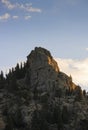 Rock formations at sunrise at Rocky Mountain National Park Royalty Free Stock Photo