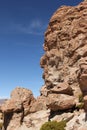 Rock formations at Valle de las Rocas