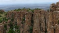 Rock formations in Valley of Desolation, Camdeboo National Park, South Africa