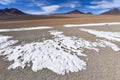 Rock formations and volcanic landscapes of the Salvador Dali Desert, Reserva Eduardo Avaroa, Sud Lipez province, Bolivia