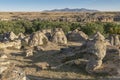 Rock formations in Writing on Stone Provincial Park, Alberta, Canada Royalty Free Stock Photo