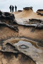 Rock formations Yehliu Geopark Taiwan