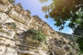 Rock forms and forest scenery