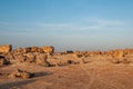 Rock Garden in Duqm, Oman Royalty Free Stock Photo