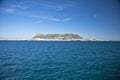 The rock of gibraltar side