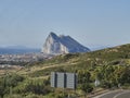 The rock of Gibraltar