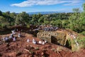 St Georges church in Lalibela, Ethiopia