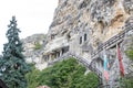 Rock-hewn Churches of Ivanovo, Bulgaria. Royalty Free Stock Photo