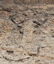 Rock hewn Ethiopian Christian cross