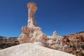 Rock Hoodoos in Bryce Canyon National Park in Utah Royalty Free Stock Photo