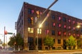 Rock Island Plow building is downtown location and historical significance.